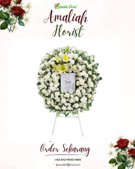 Krans Bunga Duka Sumberagung
