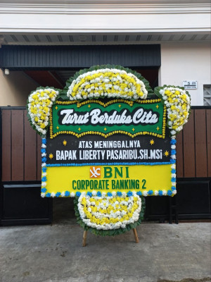 Papan Bunga Duka di Sumberagung